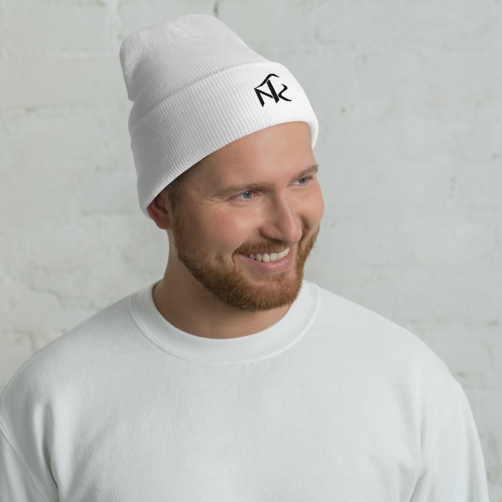 Bonnet Signature NIF RAJALA blanc – porté