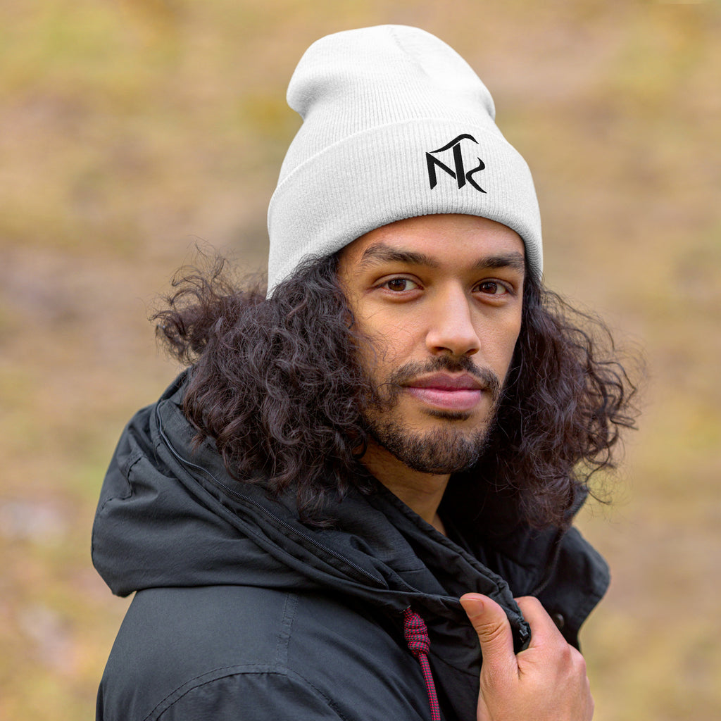 Bonnet Signature NIF RAJALA blanc – porté