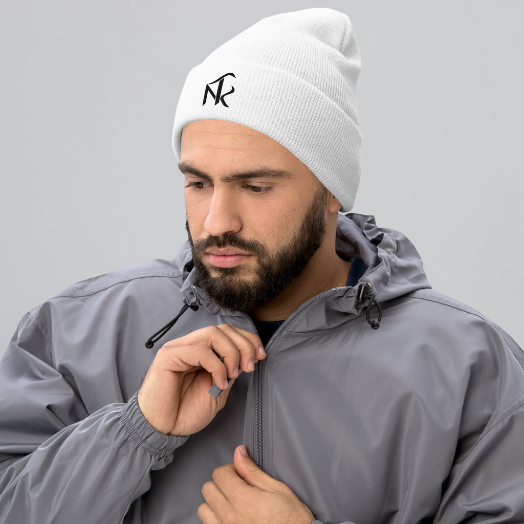 Bonnet Signature NIF RAJALA blanc – porté