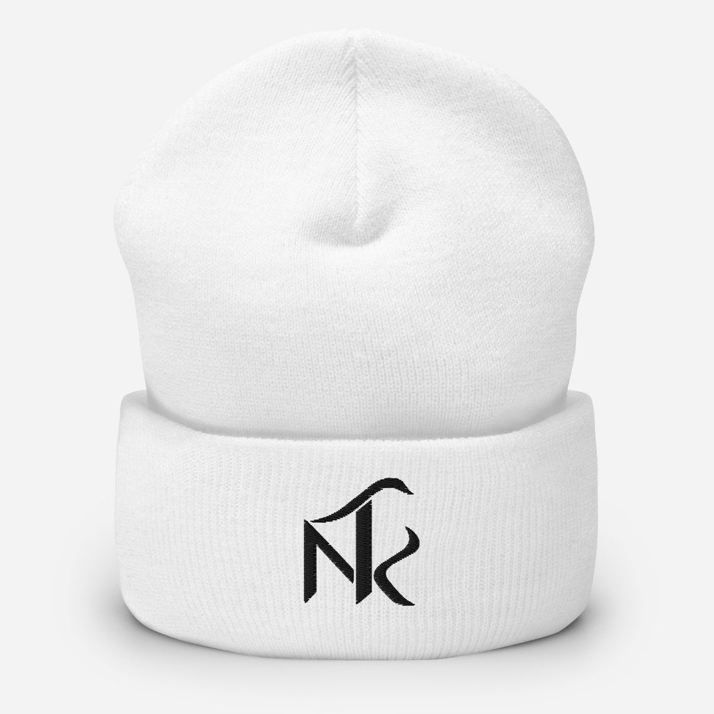 Bonnet Signature NIF RAJALA blanc – vue produit
