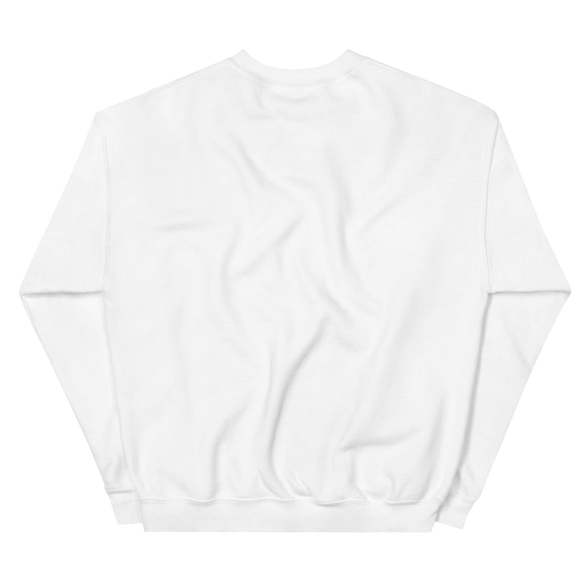 Sweat Signature NIF RAJALA blanc – vue de dos