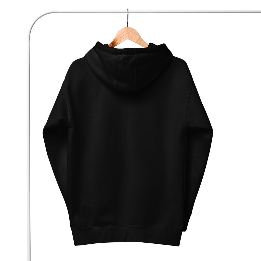 Hoodie Signature NIF RAJALA noir – vue de dos