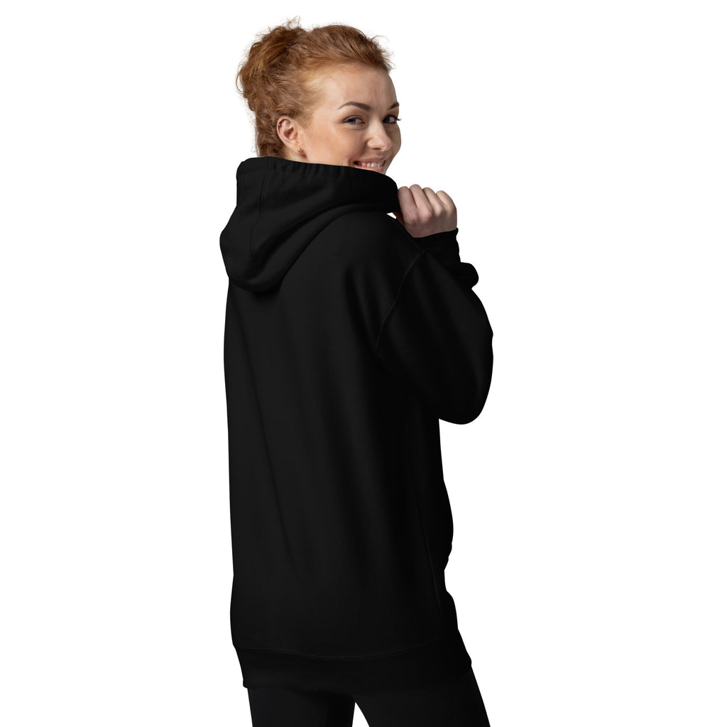 Hoodie Signature NIF RAJALA noir – vue de dos