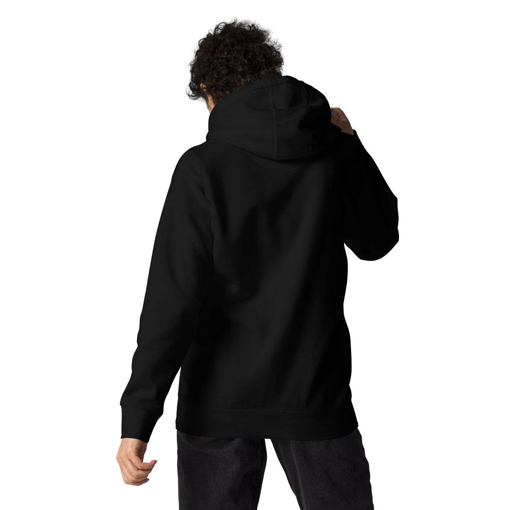 Hoodie Signature NIF RAJALA noir – vue de dos