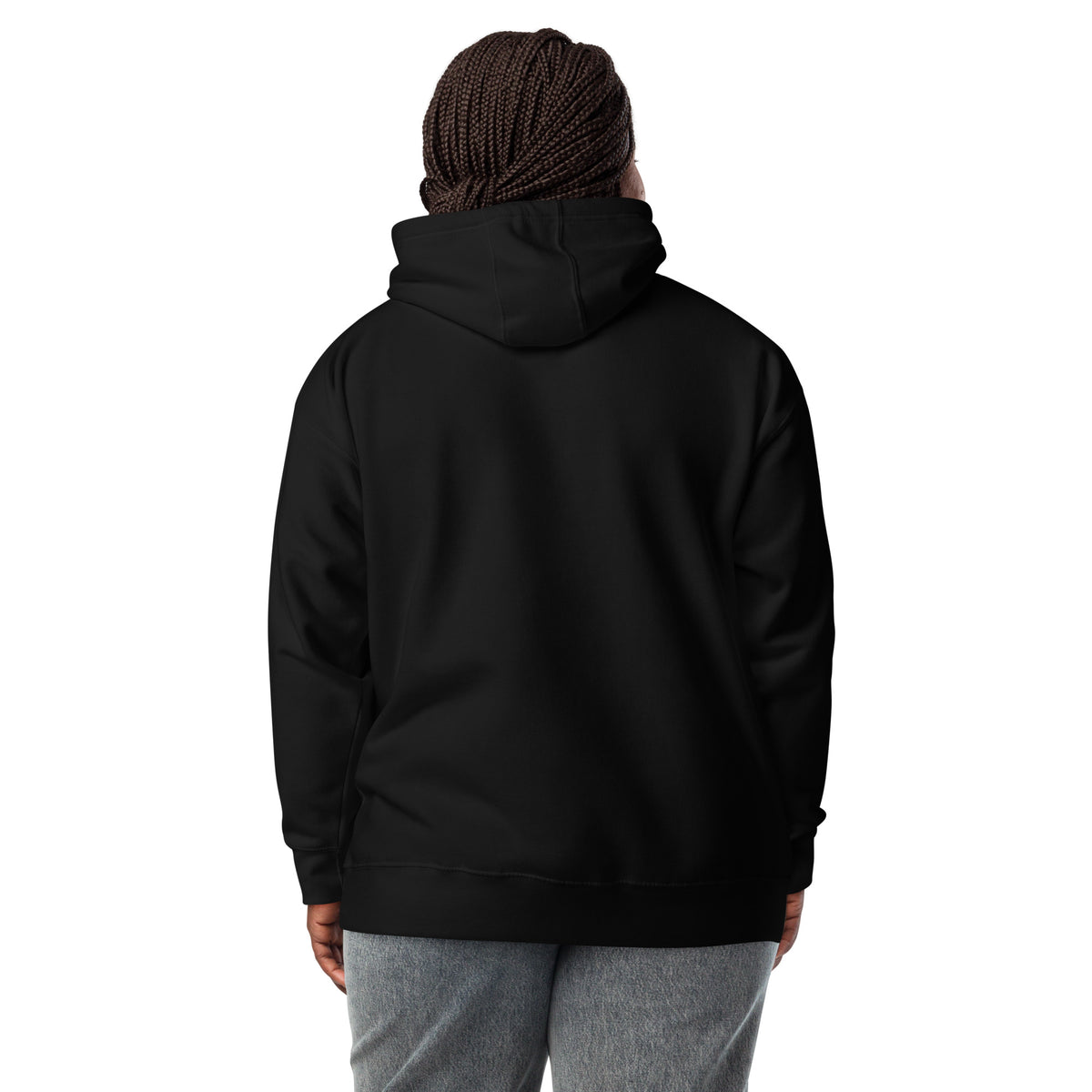 Hoodie Signature NIF RAJALA noir – vue de dos