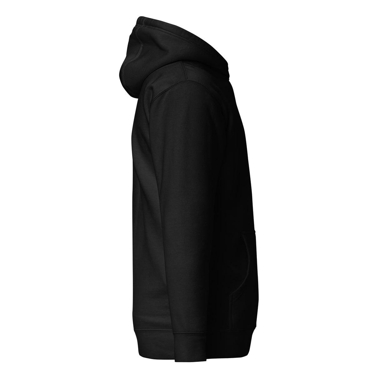 Hoodie Signature NIF RAJALA noir – vue de côté droit
